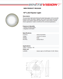 WHITEVISION 10" Round LED Oyster Light IL200LED