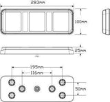 283 Series Light LED Autolamps