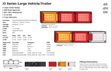 J3 Series Triple Combination Light LED Autolamps