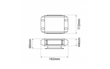 Nano Bar Amber 12/24v Magnetic Base LSQ-0110-M