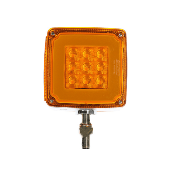 22947 LED Glotrac Front Ind Park Amber/Amber Side Marker single stud 22947AAV