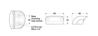 Hella Licence Plate LED Lamp (2559)