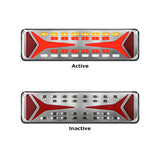 LED 3857 Series Stop/Tail/Ind/Rev/Reflector Combo 2pk - 3857ARWM-2