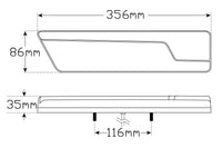 355 Series Stop/Tail/Ind/Rev/Reflector  Two Pack 355ARWM-2