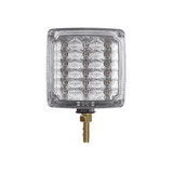 22941 LED Double Face Front Ind Park side Clear/Amber 1 Stud 22941CAA