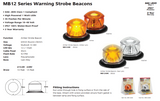 * MB12 Series Mini-Beacon LED Autolamps *