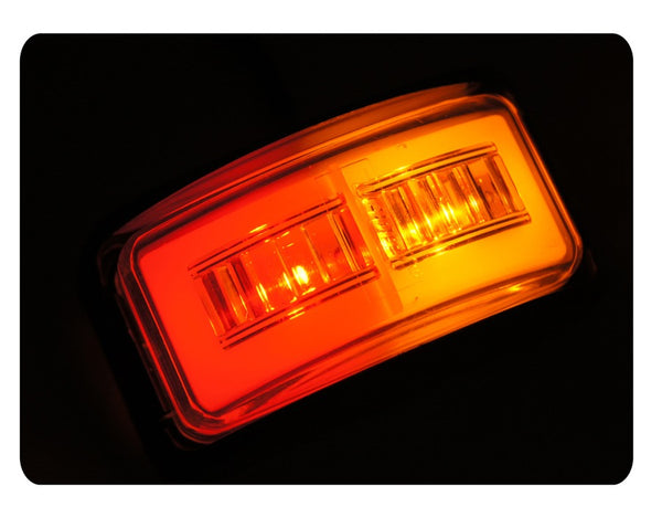 26275 Series Glo Trac LED Marker Lamp Amber/Red 26275WCARKV