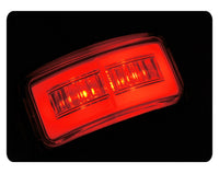 26275 Series Glo Trac LED Marker Lamp Clear/Red 26275WCRKV