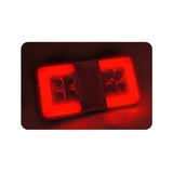 Lucidity 26042 Glo Trac Series GloTrac Stop/Tail & Indicator with Reflector  - 26042AR-VBL2