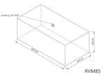 85L Rectangle Black Water Tank (RVM)