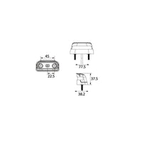 LED Licence Plate Lamp 26807