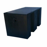 50L Coaster Floor Mount Black Water Tank (RVM)