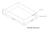 100L Slimline (RV) Black