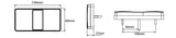 Lucidity LED Rear Combo Trailer Lamp Stop/Tail, Ind (26002AR-VBL2)