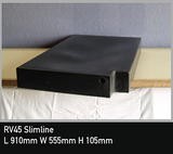 45L Slimline Headboard Black Water Tank (RV)