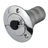 Deck Filler 38mm Blank 30 Degree S/S Lockable 29667