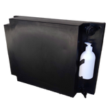 20L Headboard Left or Right Black Water Tank with Fittings (HB)
