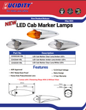 22420 Series Cab Marker Lamp LED