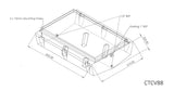 * 88L Trailer Type Underbody Water Tank (CTCV) *