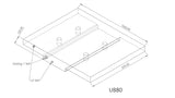 80L Underbody Black Water Tank (UB)