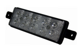 WHITEVISION Amber Bullbar Lamp Directional Indicator with Clear Lens FM880C