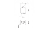 Ionnic Battery Separator 12V Duel VSR Relay - ED-VSR1224-140