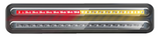 WHITEVISION Stop/Tail/Indicator/Reverse SlimLine Combination Led Chrome Base CRL360RLEDC