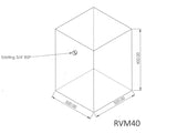 * 40L Cube Water Tank (RVM) *