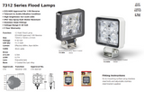 LED 7312 Series Flood/Reverse Light - 7312BM