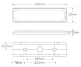 LED 38541 Series Stop/Tail/Ind/Rev Combo 2pk - 3854ARWM-2