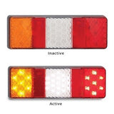 LED 250 Series Combination Tail/Indicator/Reversie with Reflectors - 250ARWM