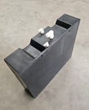 35L Sleeper Cab Mountable Black Water Tank with Fittings (RV)