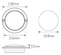 102 Series Circular Light LED Autolamps