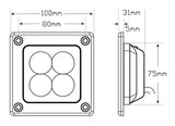 LED 73120 Series Recessed Flood Light - 73120BM