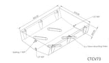 * 73L Trailer Type Underbody Water Tank (CTCV) *