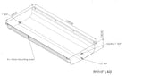 140L Trailer Type Black Water Tank (RVHF)