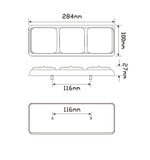 LED 282 Series Stop/Tail/Indicator/Reverse - 282ARWM