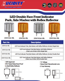 22941 LED Double Face Front Indicator Park side 22941VAA