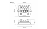 Ionnic Power Distribution and Fuse Box RD-159