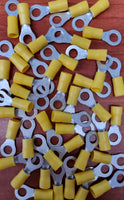 100 Pack Ionnic Yellow Crimp 6mm Ring QKC40