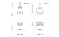 Ionnic Toggle Switch Standard Duty (TB403E)