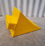 Yellow Wheel Chock (unfilled) WC170UF