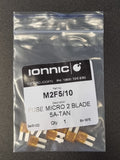 Ionnic Fuse Micro 2 Blade 5amp "ATR & ATL" - M2F5/10