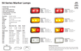 58 Series Marker Light LED Autolamps
