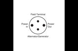 Narva Battery Master Switch with Indexing Post 6-33V (61075)