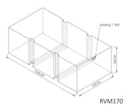 170L Rectangle Water Tank