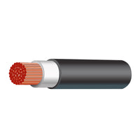 Flexible Power and Welding Cable - Single Core Double Insulated 35mm, 30m Roll ZDU1112102-BK-30